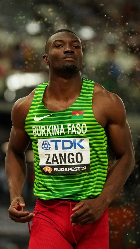 Hugues Fabrice Zango — Champion du monde — Triple saut